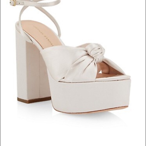 Loeffler Randall Knot Sandals 10B - Picture 2 of 9